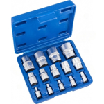 Padrunv&otilde;tmete komplekt Condor Werkzeug C1005; 1/4''+3/8''+1/2''; TX E4-E24; 14 tk