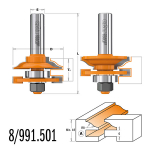 Freesimine CMT 891.501.11; S=12,7 mm; D=44,4 mm