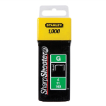 Klambrid Stanley; 10 mm; 1000 tk.; t&uuml;&uuml;p G; teras