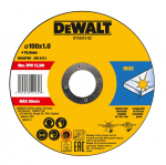 Abrasiiv l&otilde;ikeketas DeWalt DT43973-QZ; 100x16x1,2 mm; 10 tk