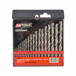 Metallipuur AWTools AW41203; HSS; 1-10 mm; 19 tk