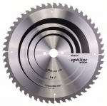 Saeketas puidule Bosch OPTILINE WOOD; 350x3,5x30,0 mm; Z54; 10&deg;
