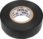 Isoleerlint Yato YT-8165; 0,13x19 mm; 20 m; must