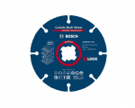 L&otilde;ikeketas Bosch 2608901193; 125x22,23 mm; X-Lock