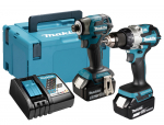 T&ouml;&ouml;riistakomplekt Makita DLX2527TJ (DDF489 + DTD173); 18 V; 2x5,0 Ah aku