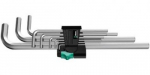 L-t&uuml;&uuml;pi kuuskant v&otilde;tmete komplekt Wera Hex-Plus 950 L/9 SM N; 1,5-10 mm
