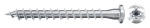 Puidukruvi Fischer FPF-PT ZPF; 5,0x50 mm; TX20; 200 tk
