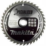 Saeketas puidule Makita; 165x1,6x20,0 mm; Z40; 18&deg;