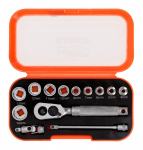 Padrunv&otilde;tmete komplekt Bahco S13MC10.5; 1/4''; 13 tk