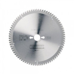Saeketas puidule DeWalt; 260x2,6x30,0 mm; Z80; -5&deg;