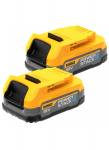 Aku DeWalt DCBP034E2-XJ Powerstack; 18 V; 1,7 Ah; Li-ion; 2 tk
