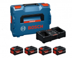 Tarvikute komplekt Bosch 1600A0373Y; 18 V; 2x5,5/8,0 Ah; Li-ion
