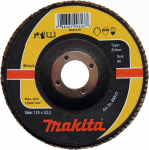 Kroonlehine lihvketas Makita P-65517; 125x22,5 mm; K80