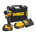 L&ouml;&ouml;kkruvikeeraja DeWalt DCF850P2T-QW; 18 V; 2x5,0 Ah aku