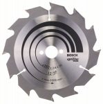 Saeketas puidule Bosch OPTILINE WOOD; 160x2,6x20,0 mm; Z12; 15&deg;