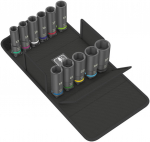 L&ouml;&ouml;kpadrunv&otilde;tmete komplekt Wera 05004841001; 13-27 mm; 11 tk