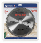 Saeketas puidule Specialist+ Wood; 216x30/20 mm; Z60