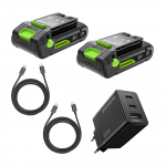 Akuga Greenworks K2D4DEAA1; 24 V; 2x2,0 Ah aku
