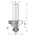 &Uuml;mardamisfrees Hikoki 754102; d=8 mm; D=19,1 mm; laagripesaga