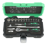 Padrunv&otilde;tmete komplekt Fortis 4317784707800; 1/4''; 18 tk
