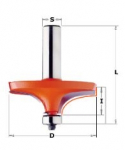 T&otilde;mbeliistu otsafrees CMT; S=1/2''; D=63 mm