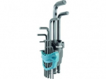 L-t&uuml;&uuml;pi kuuskant v&otilde;tmete komplekt Makita B-65894; 9 tk