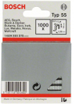 Klambrid Bosch; 6x12 mm; 1000 vnt.; tipas 55; teras