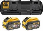 Tarvikute komplekt DeWalt FlexVolt; 18 V; 2x9,0 Ah aku + Laadija DCB132