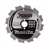 Saeketas puidule Makita B-33554; 190x2,6x30 mm; T12; 20&deg;