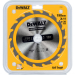 Saeketas puidule DeWalt Construction; 190x30 mm; Z18