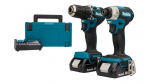 T&ouml;&ouml;riistakomplekt Makita DLX2423AJ (DDF487 + DTD157); 18 V; 2x2,0 Ah aku