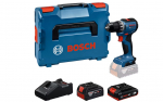 Akutrell-kruvikeeraja Bosch GSR18V-52; 18 V; 1x2,0 Ah + 1x4,0 Ah aku + L-Boxx 136
