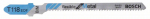 Tikksaetera Bosch T 118 EOF; 5 tk