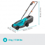 Juhtmevaba muruniiduk Gardena PowerMax 30/18V P4A Solo; 18 V (ilma aku ja laadijata)