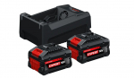 Tarvikute komplekt Bosch 1600A0373P; 18 V; 2x5,5 Ah aku