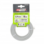 Trimmeri j&otilde;hv AWTools AW70157; 2,4 mm; 15 m