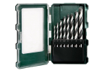 Puidupuuride komplekt Metabo 8-elements drill set; 3-10 mm; 8 tk