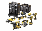 T&ouml;&ouml;riistakomplekt Dewalt DCK654P3T (DCD796 + DCF887 + DCG412 + DCS355 + DCS391 + DCB273); 18 V; 3x5,0 Ah aku