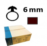 Kinnitus element Virutex 1204087; FS4; 6 mm x 100 m; silikoon