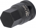 L&ouml;&ouml;kkruvikeerajate otsakute komplekt Condor Werkzeug C12022/K19; 1/2''; HEX 19; 40 mm
