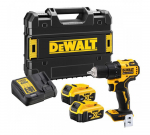 Trell-kruvikeeraja DeWalt DCD800P2T; 18 V; 2x5,0 Ah aku