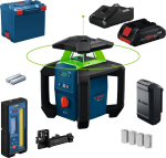 Lasernivellir vastuv&otilde;tjaga Bosch GRL18V-4-34CVG; 18 V; 400 m; 1x4,0 Ah aku + L-Boxx