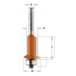 Tapifrees, V-kujuline CMT; S=6 mm; D=12,7 mm