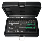Padrunv&otilde;tmete komplekt Fortis 4063726033369; 1/4''; 42 tk