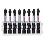 L&ouml;&ouml;kpadrunite komplekt Bosch 2608522331; PZ2; 50 mm; 8 tk