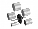 Augusaagide komplekt Stanley STA81167-XJ; 33-83 mm + Tsentreeriv puur