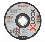 Abrasiiv l&otilde;ikeketas Bosch X-LOCK Standard for Inox; 125&times;1&times;22,23 mm; 1 tk