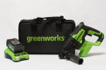 Akupuurvasar Greenworks GD24SDS2K4; 2,0 J; 24 V; 1x4,0 Ah aku