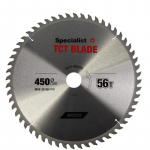 Saeketas puidule Specialist Wood; 450x2,5x50 mm; Z56