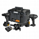 T&ouml;&ouml;riistakomplekt DeWalt DCK3222MP2T-QW; 18 V; 2x5,0 Ah aku